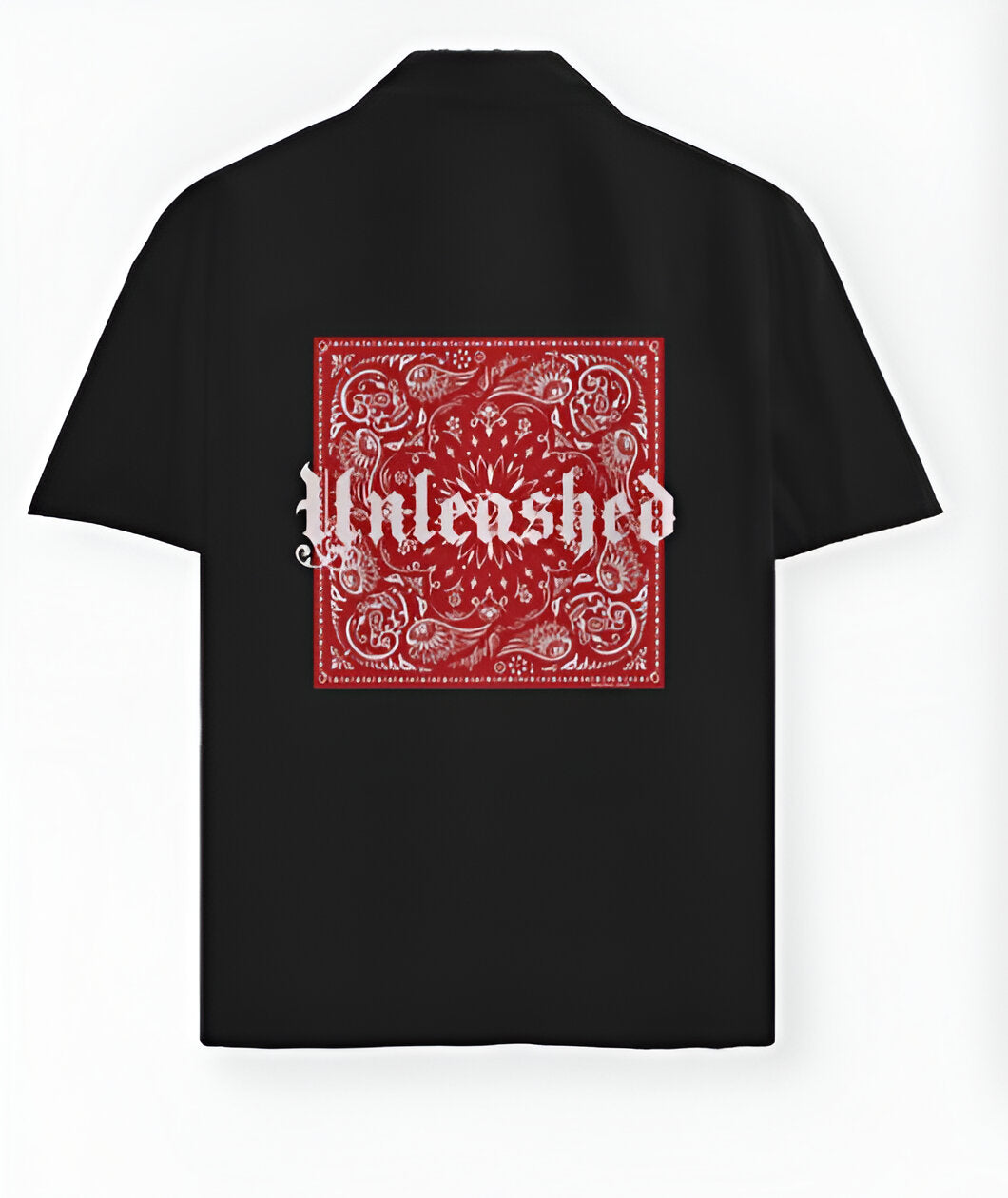 Unleashed- Black Oversized Shirt