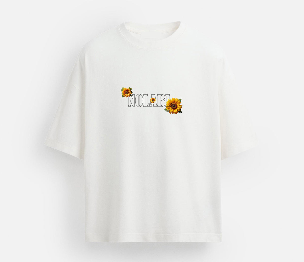 Keep Growing- Sunflower themed oversized tshirt