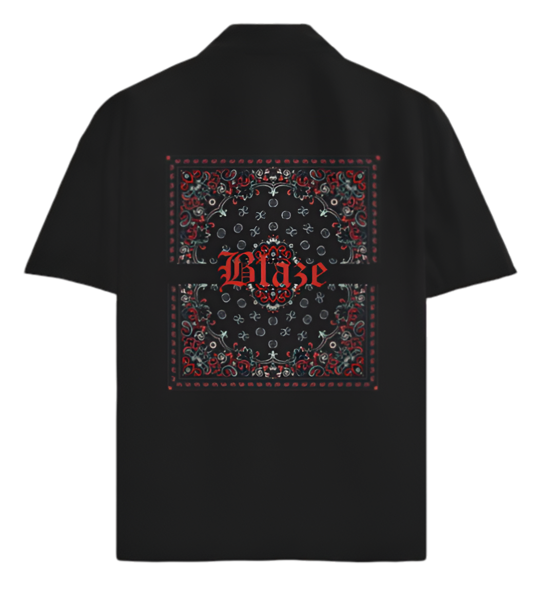 Blaze- Black Oversized Shirt