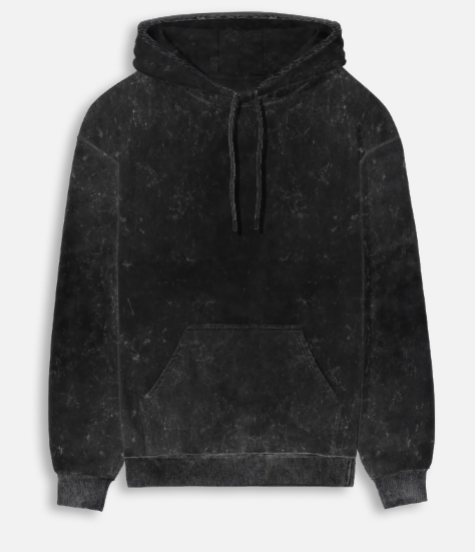 Skull- Acid washed Unisex Hoodie