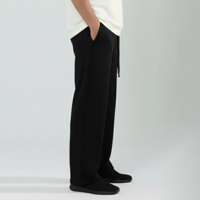 Black Unisex Sweatpants- Black