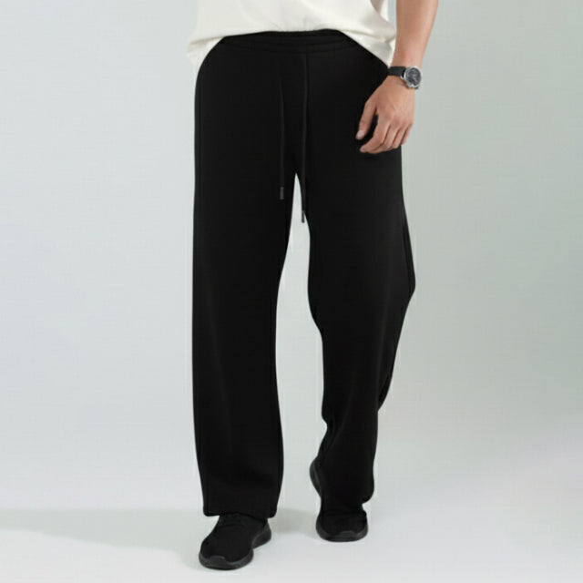 Black Unisex Sweatpants- Black