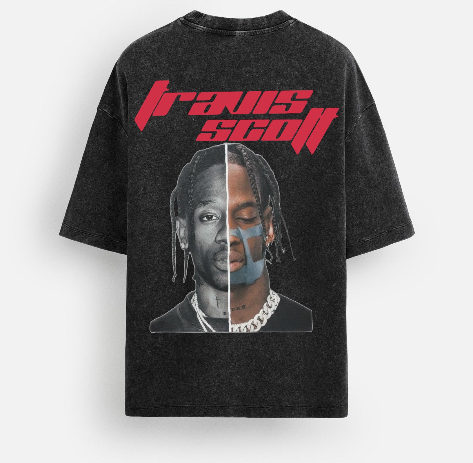 Highest in the Room Acid Washed oversized Tee