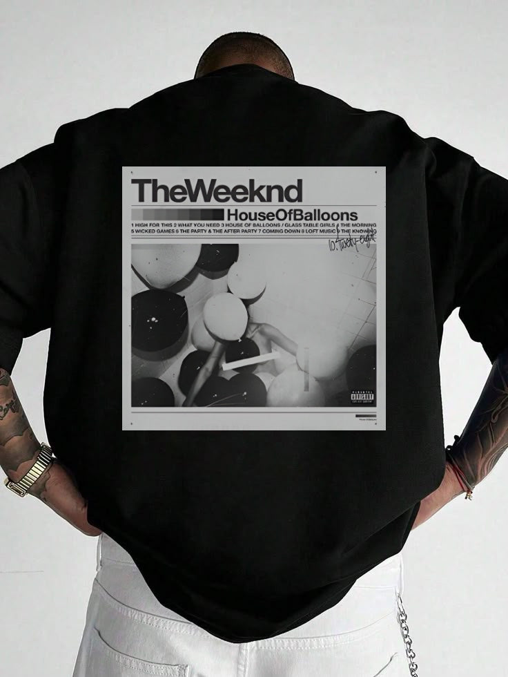 The Weeknd-House of Baloons- Exclusive oversized Tshirt collection