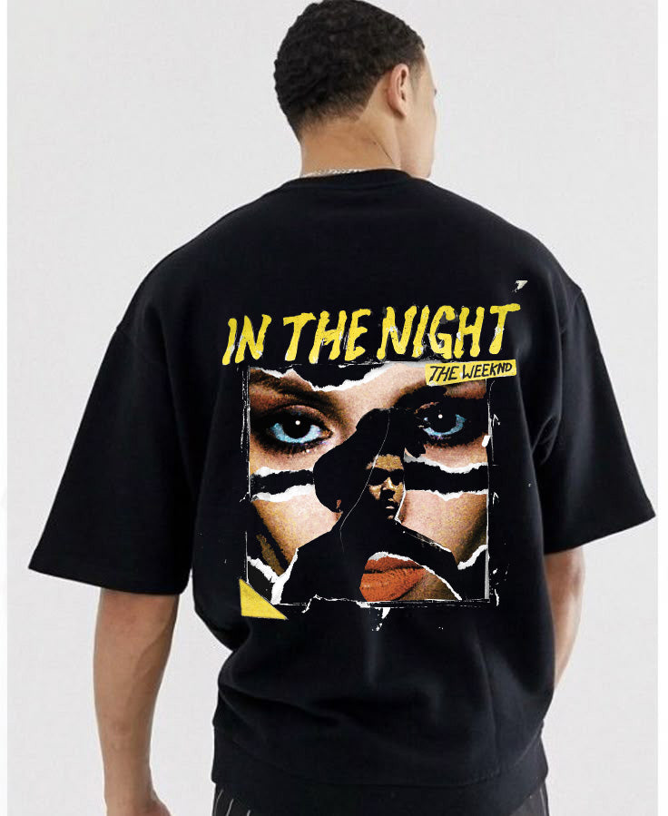 In the Night- The Weeknd Oversized Tee
