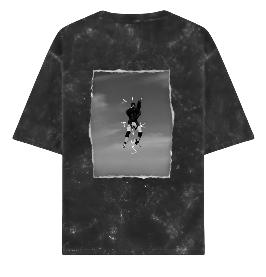 Rodeo Dreams Acid Washed Oversized Tee