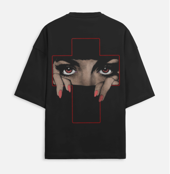 Midnight Saint- Terry Oversized Tee