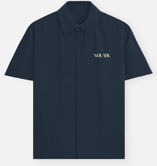 Nolabl- Navy Blue Oversized Shirt