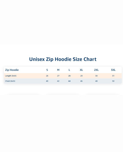 Urban Snow - Unisex Zip Hoodie