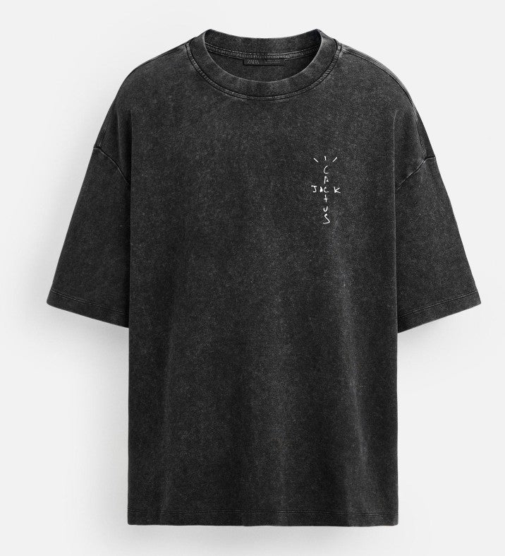 Highest in the Room Acid Washed oversized Tee